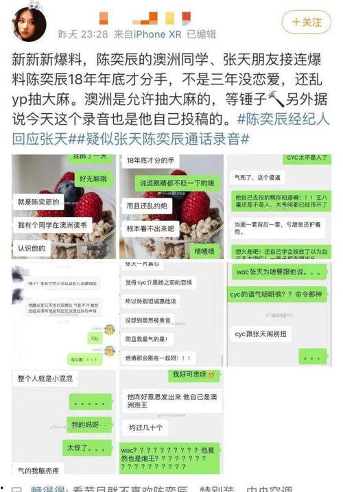 陈奕辰最新爆料消息,揭秘娱乐圈惊人内幕！